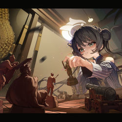 This is a pixiv picture whose title is 无题.