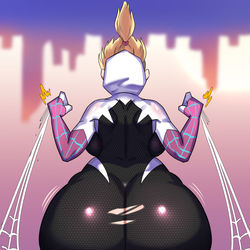 This is a pixiv picture whose title is Gwen Stacy.