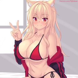 This is a pixiv picture whose title is Sexy Bikini Tiffy~~.