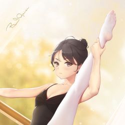This is a pixiv picture whose title is 芭蕾.