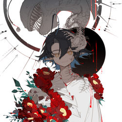 This is a pixiv picture whose title is 🎂.