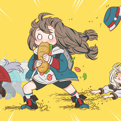 This is a pixiv picture whose title is Kyoufuu All Back~.