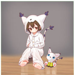 This is a pixiv picture whose title is 小光和她的小伙伴~.