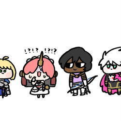 This is a pixiv picture whose title is Beyond the Tale.
