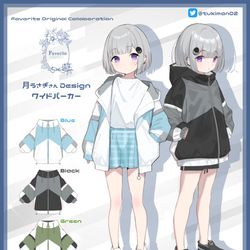 This is a pixiv picture whose title is コラボ衣装.