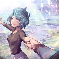 This is a pixiv picture whose title is 生きていいんだって.