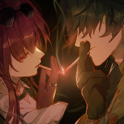 This is a pixiv picture whose title is 星核ハンター詰め.