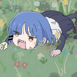 This is a pixiv picture whose title is 除草ちゃん.