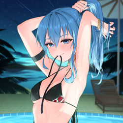 This is a pixiv picture whose title is 星街すいせい.