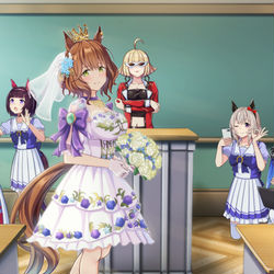 This is a pixiv picture whose title is ジューンブライドマーチャン.