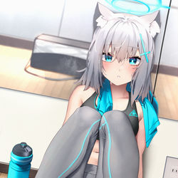 This is a pixiv picture whose title is 先生...もう疲れた?.