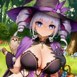 This is a pixiv picture whose title is 🍄.