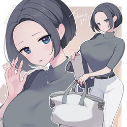 This is a pixiv picture whose title is 待ち合わせ.