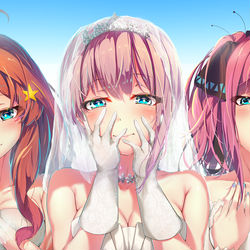 This is a pixiv picture whose title is quintessential quintuplets.