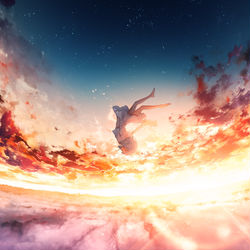 This is a pixiv picture whose title is アスノヨゾラ哨戒班.
