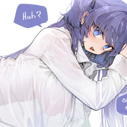 This is a pixiv picture whose title is yuuka dress shirt.
