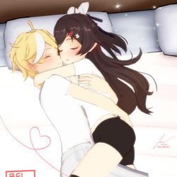 This is a pixiv picture whose title is (.づ◡﹏◡)づ⊂(・﹏・⊂).