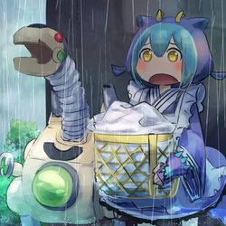 This is a pixiv picture whose title is 雨の日ラドリー.