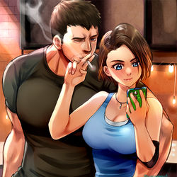 This is a pixiv picture whose title is 写真撮ってるとこてきな.