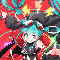 This is a pixiv picture whose title is マジカルミライ2023.