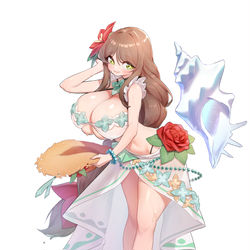 This is a pixiv picture whose title is 해변가 수아.
