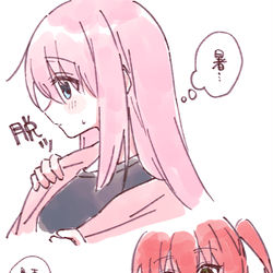 This is a pixiv picture whose title is 後藤さんのえっち.