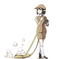 This is a pixiv picture whose title is ルポライター文ちゃん.