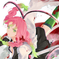 This is a pixiv picture whose title is 恋柱.