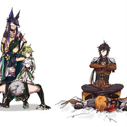 This is a pixiv picture whose title is 原神 Web録(ネタ).