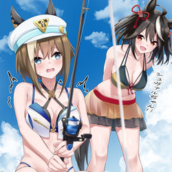 This is a pixiv picture whose title is 水着キタシュヴァ.