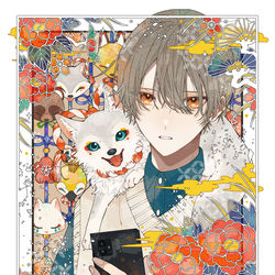 This is a pixiv picture whose title is 下町九十九心縁帖.