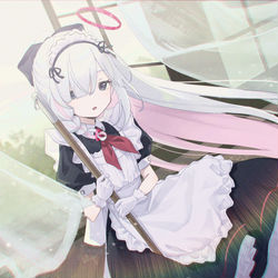 This is a pixiv picture whose title is プラナ(メイド).