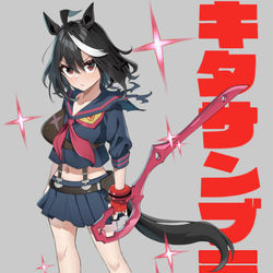This is a pixiv picture whose title is 一瞬違和感ない人.
