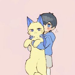 This is a pixiv picture whose title is カイ潔にゃんまとめ02+他CPあり.