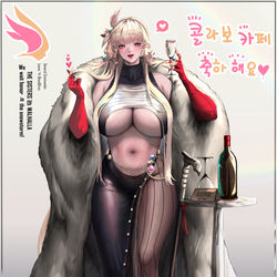This is a pixiv picture whose title is ラオのコラボカフェ.