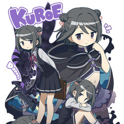 This is a pixiv picture whose title is 黒江ちゃん詰め合わせ.