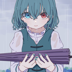 This is a pixiv picture whose title is 梅雨.