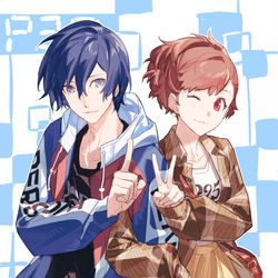 This is a pixiv picture whose title is ペルソナまとめ～①.