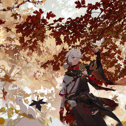 This is a pixiv picture whose title is 《 生命的绽放 》Bloom of Life.