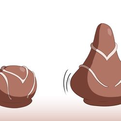 This is a pixiv picture whose title is チョコレートトリュフガール / Truffle girl.