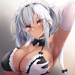 This is a pixiv picture whose title is 脇を見せてくれる武蔵しゃん.