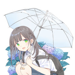 This is a pixiv picture whose title is ☔️.