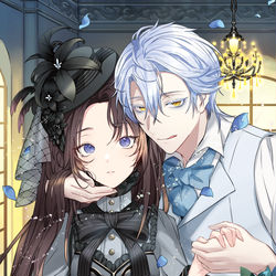 This is a pixiv picture whose title is アマーリエと悪食公爵.