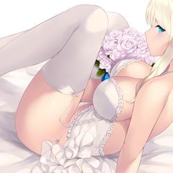 This is a pixiv picture whose title is ジューンブライド 🦋.