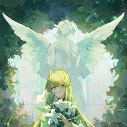 This is a pixiv picture whose title is 祂.