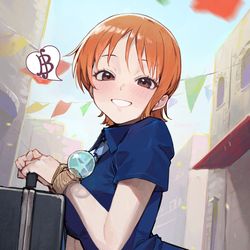 This is a pixiv picture whose title is Nami💰✨.