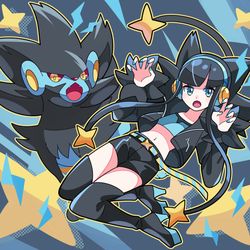 This is a pixiv picture whose title is カミツレントラー⚡️.