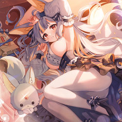 This is a pixiv picture whose title is 【エンジェリックリンク】 カーバンクル.