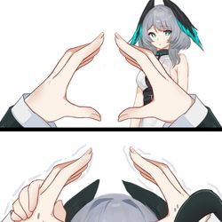 This is a pixiv picture whose title is 霍尔海雅和博士.