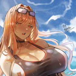 This is a pixiv picture whose title is Summer Rapi.